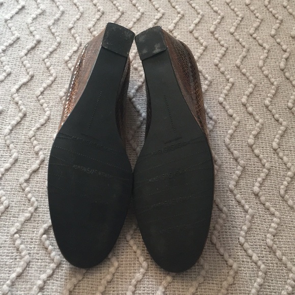 Stuart Weitzman Snakeskin Wedges - Picture 5 of 9